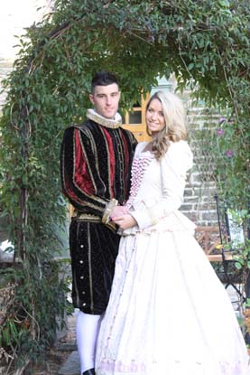 Medieval wedding groom outlet outfit